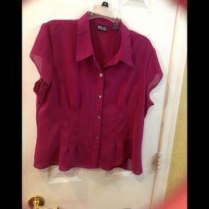 EUC. SHEER BLOUSE
